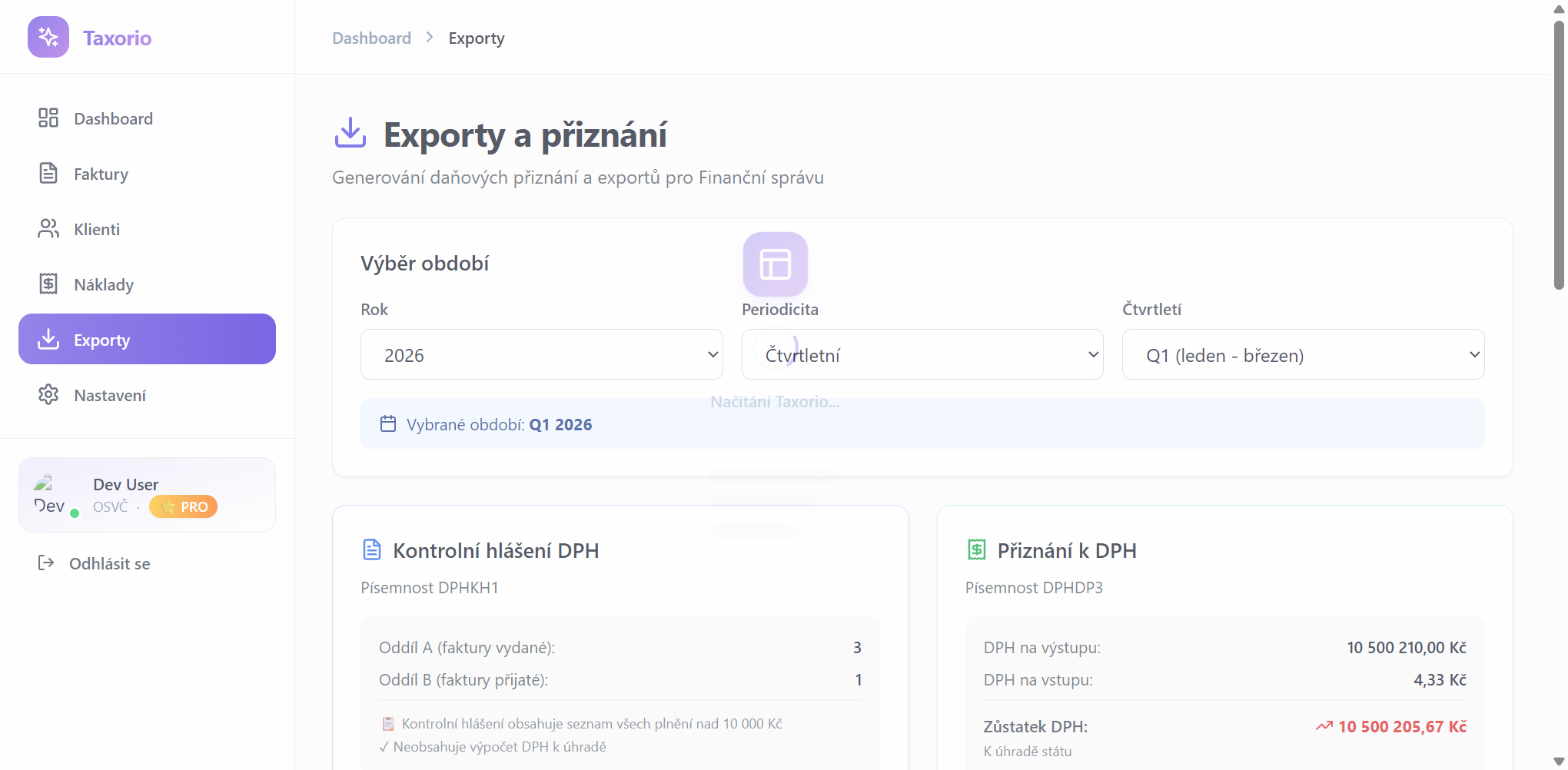 💰 Správa nákladů